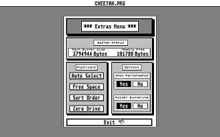 Cheetah atari screenshot